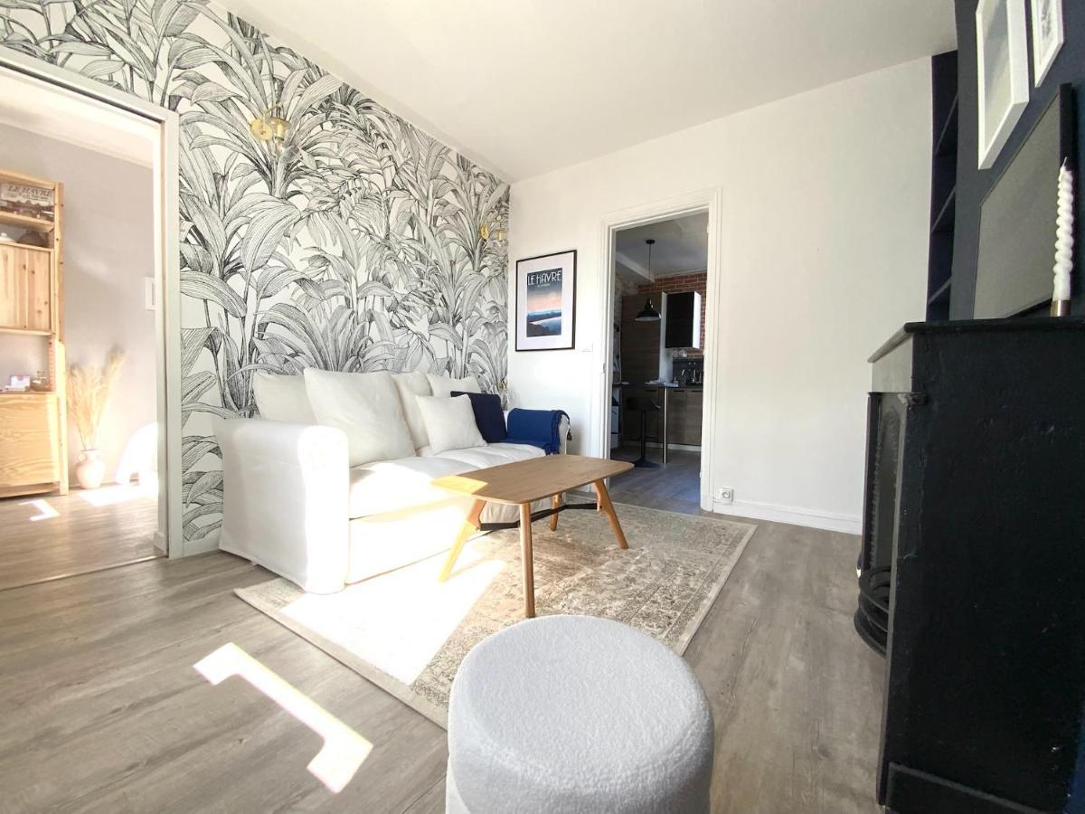 Appartements Chaleureux - 15 Min A Pied De La Gare Гавр Екстер'єр фото