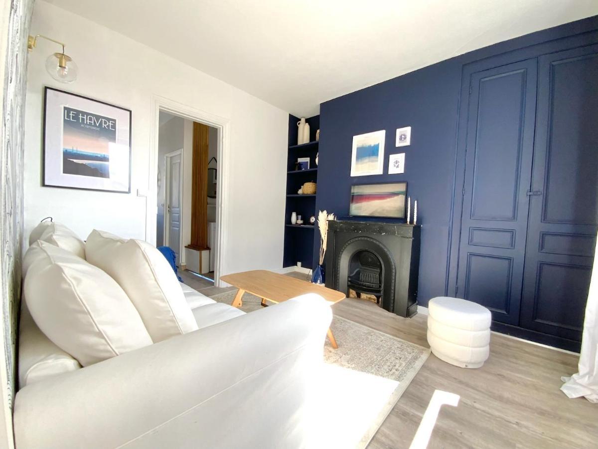 Appartements Chaleureux - 15 Min A Pied De La Gare Гавр Екстер'єр фото